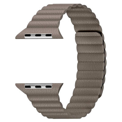 

Magnetic Leather Loop Watch Strap Bracelet Wrist Band for iWatch 4 40mm