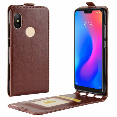 

WIERSS Flip Leather Case for Xiaomi Redmi Note 6 Pro 32GB 64GB Wallet Case Leather Cover Cases Fundas Capa Coque