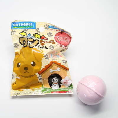 

moritoku Japanese popular children bath salt ball puppy 14724
