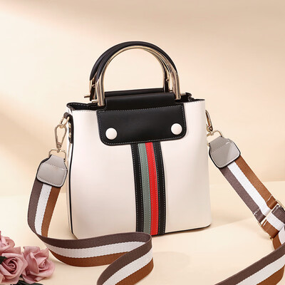 

Bucket bag hit color bucket bag broadband collision color bucket bag portable broadband collision color bucket bag