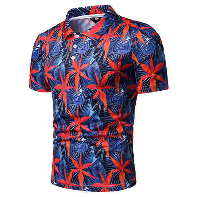 

SUNSIOM Mens Summer Hawaiian Vacation Shirt Print Short Sleeve Casual Shirt Top
