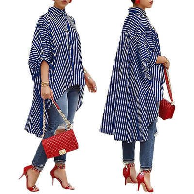 

Fashion Women Ladies Summer Long Sleeve Loose T-Shirt Casual Blouse Shirt Tops