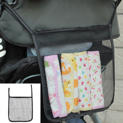 

〖Follure〗Portable Travel Pouch Storage Organizer Shopping Bag For Baby Carriage Mesh Bag
