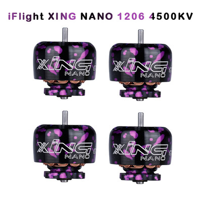 

Tailored iFlight NANO 1206 45006500KV NextGen FPV Motor for FPV RC Racing Drone