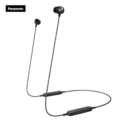 

Panasonic HTX20B Wireless Bluetooth Headset In-Ear Headphones Sports Headphones with Meco Call Cool Gray