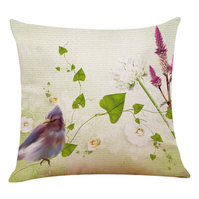 

〖Follure〗Cotton Linen Square Home Decorative Throw Pillow Case Sofa Waist Cushion Cover
