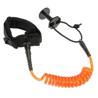 

Surfing Coiled Cord Body Board Bodyboarding Wrist Ankle Leash with Leash Plug