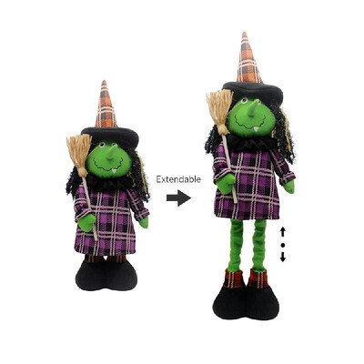 

Halloween Extendable Standing Doll Toy Halloween Party Supplies Decorations Ornaments Gift--Halloween