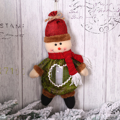 

Siaonvr Santa Claus Snowman Elk Christmas Candy Packaging Christmas Candy Decoration