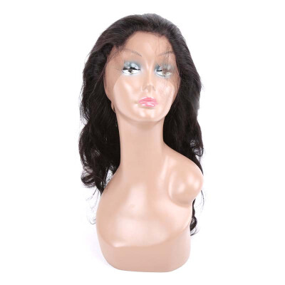 

Amazing Star Lace Frontal Closure Peruvian Virgin Hair Body Wave 360 Lace Front Human Hair with Baby Hair Natural Color