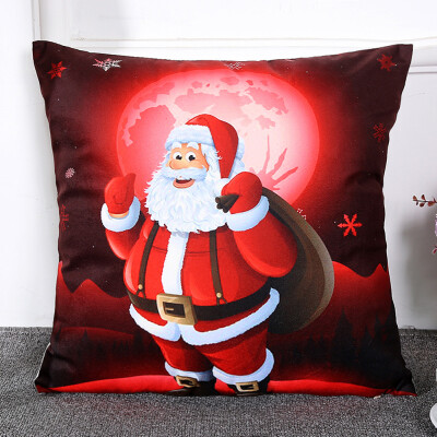 

Tailored Christmas Sofa Bed Home Decoration Festival Pillow Case Cushion Cover