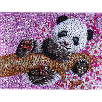 

5D DIY Full Drill Special Shaped Diamond Painting Panda Cross Stitch Mosaic