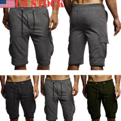 

Summer Mens Shorts Sports Casual Short Pants Trousers Military Army Cargo Pocket