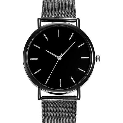 

Fashion Womens Watches luxury mesh band stainless steel minimalism Bracelet wristwatch Silver rose gold watches ladies clock