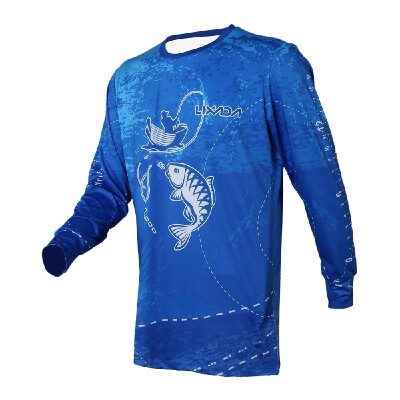 

Lixada Long Sleeve Fishing Shirt Quick Drying Breathable Fishing Clothing Cool Fit for Men