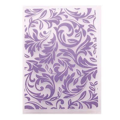

Flower Printed DIY Scrapbooking Plastic Embossing Template Folder Stencil
