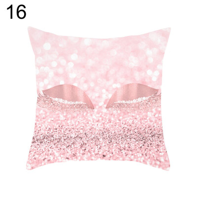 

Eyelash Print Pillow Case Sofa Waist Throw Cushion Cover Home Office Decoration