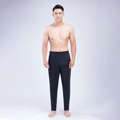 

MENGYUANQING Mens warm pants thick&cold resistant wild 10637