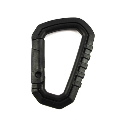 

5pcs D Shape 200LB Buckle Snap Clip POM Plastic Climbing Carabiner Hanging