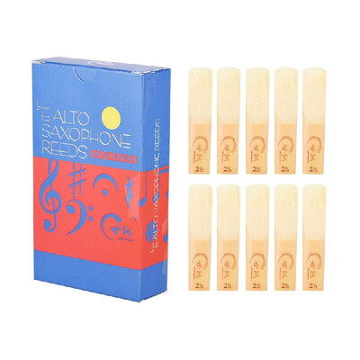 

Professional Level Eb Alto Saxophone Sax Reeds Strength 25 10pcs Box