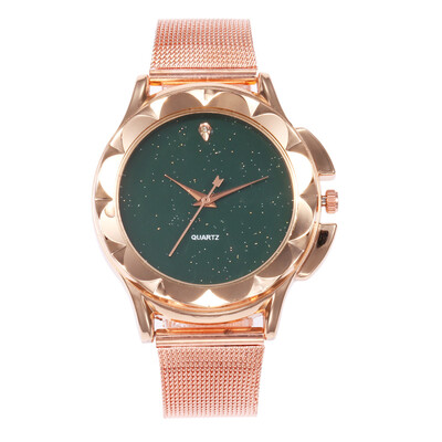 

Herashan new mesh belt watch fashion lady simple
