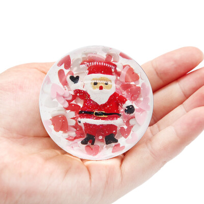

Siaonvr Christmas Slime Ball Soft Crystal Mud Scented Stress Relief Toy Sludge Toy