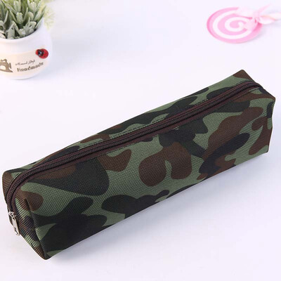 

2Pcs New Camouflage Pen Bag Pencil Case Pouch Stationery Cosmetic Makeup Bag
