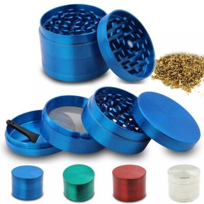 

Nice 4 Layers Metal Tobacco Crusher Smoke Herbal Herb Grinder Hand Muller