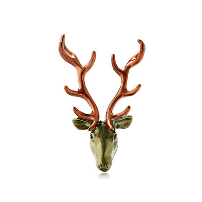 

Cartoon Cute Brooch Bunny Cat Fish Bone Deer Enamel Pin Jackets Lapel Pins Backpack Brooches For Women Child Jewelry