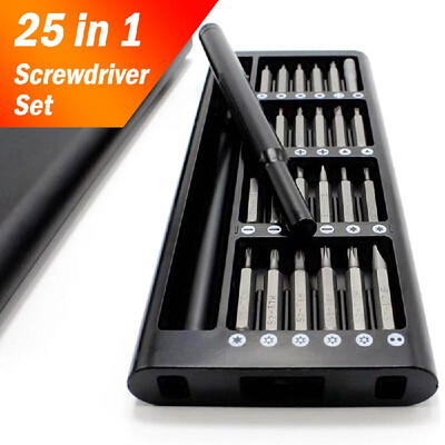 

25 in 1 Precision Screwdriver Set Repair Tool Kit for Electronics Cellphone PC Tablet Watch