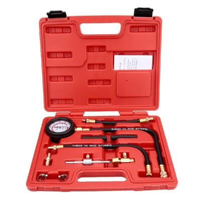 

Fuel Injection Pump Injector Tester Pressure Gauge Test Gasoline 0-100psi