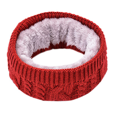 

Gobestart Women Men Solid Winter Warm Collar Knitted Shawl Soft Neck Scarf