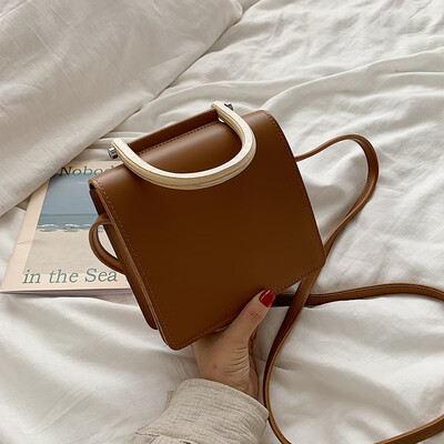 

French niche net red bag ocean female bag 2019 new fashion Korean version of the wild shoulder slung handbag