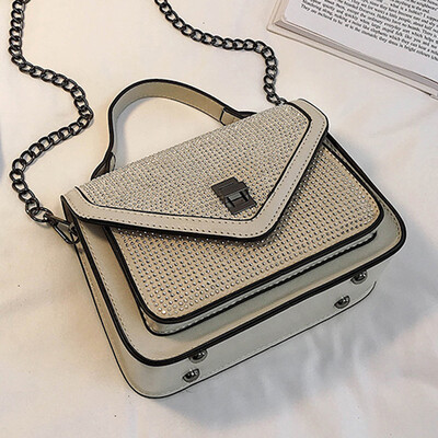 

North bag 2019 new tide shoulder Messenger bag leisure summer new bag Joker simple diamond bag