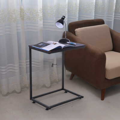 

Gobestart Sofa Side End Table C Shaped Laptop Holder End Stand Desk Coffee Tray Side Table