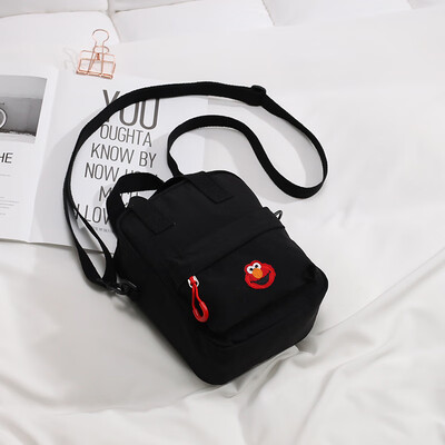 

Baobao Female Korean Haraku Uzzang Student Baitao Campus College Wind Canvas One Shoulder Slope Shoulder Bag Small