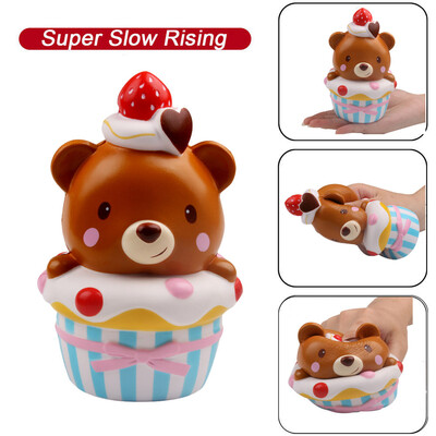

Gotoamei Adorable Bear Slow Rising Cream Scented Stress Relief Toys