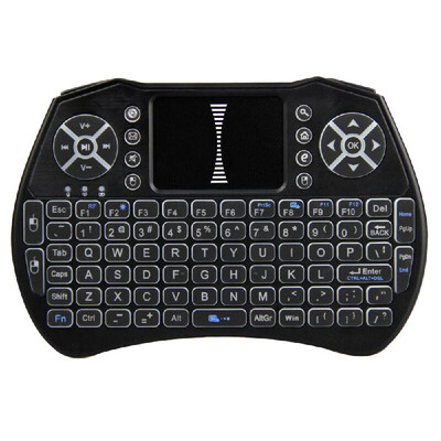 

Backlit 24GHz Wireless Keyboard Air Mouse Touchpad Handheld Remote Control Backlight Built-in 800mAh Battery for Android TV BOX