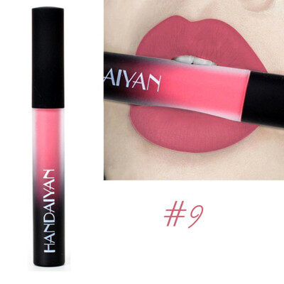 

Long Lasting Sexy Lipstick Moisturizer Velvet Pigment Lip Glaze Makeup Matte Liquid Lip Gloss