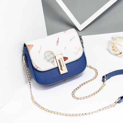 

The Korean version of the summer ins girlsfashion chains with one shoulder&oblique bags