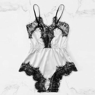 

Sexy Womens Lace Nightwear Mini Dress Babydoll Underwear Lingerie Sleepwear