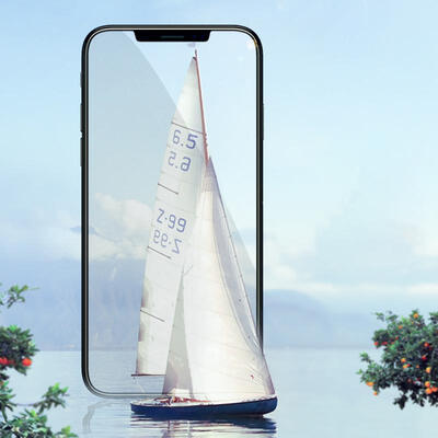 

Benks XPRO 023mm Ultrathin Curved Edge Tempered Glass Screen Protector Film For IPHONE  Plus 65