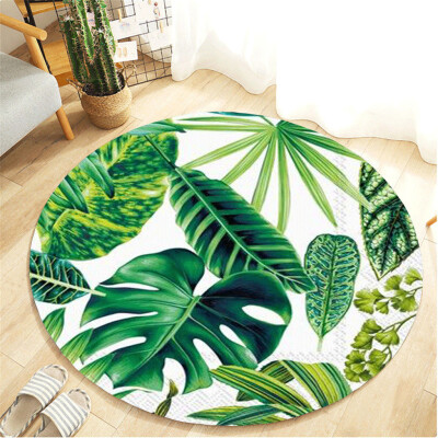 

Gobestart Botany Elements Blanket Round Bathroom carpet 55cm