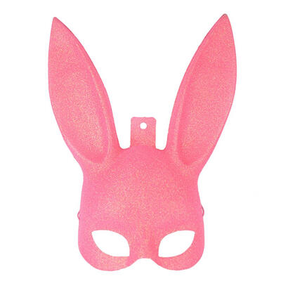 

Plactic Women Sexy Rabbit Ears Mask Halloween Masquerade Party Cosplay Prop