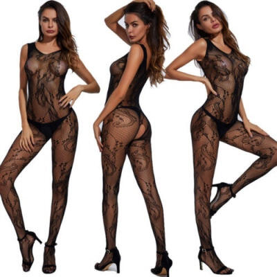 

Women&39s Bodysuit Body Stocking Lingerie Fishnet Babydoll Nightwear Sleepwear