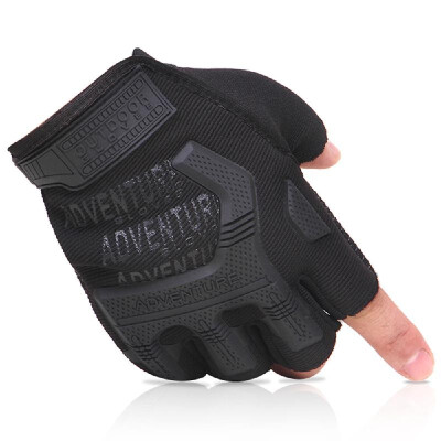 

Outdoor Sports Gloves Half Finger Gloves Cycling Training Hunting Fitness Gaming Half Mitten