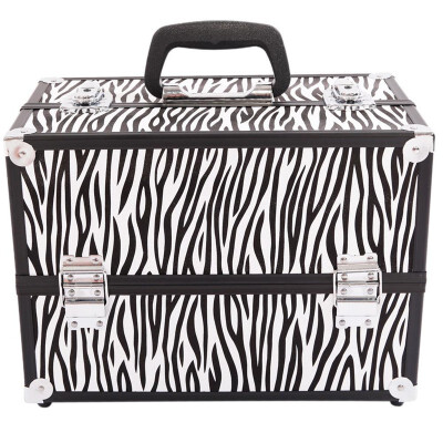 

Ktaxon 14" Professional Aluminum Makeup Train Case Jewelry Storage Box Travel Cosmetic Organizer