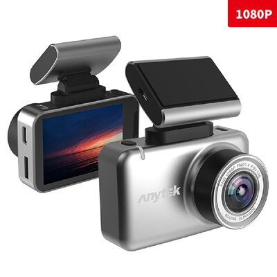 

Anytek 1080P Car DVR Camera 235in Dual Dash Cam WiFi WDR GPS 135° Wide Angle Video Driving Recorder Parking Monitor