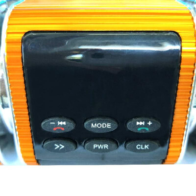 

Fine-quality Voice Waterproof Motorcycle Audio Radio Sound System Stereo Speakers BT MP3 FM Striped Aluminum Alloy Power Music Pla