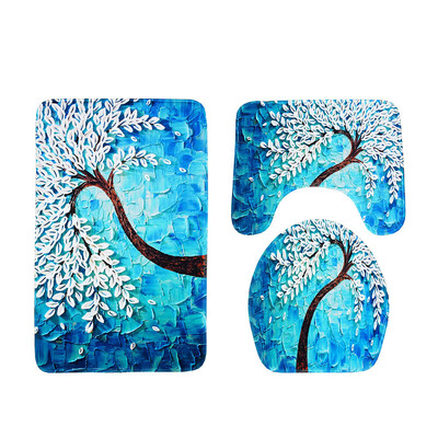 

〖Follure〗3pcs Non-Slip Suction Grip Bath Mat Bathroom Kitchen Carpet Doormats Decor